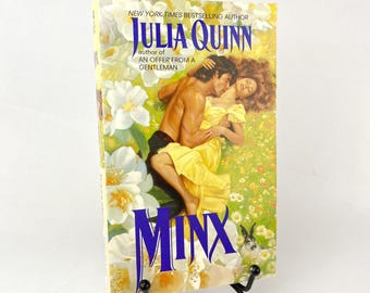 Minx de Julia Quinn 12.ª edición 1996 Tapa blanda con sobrecubierta Splendid Trilogy n.º 3
