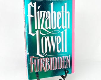 Forbidden by Elizabeth Lowell 1st Printing Paperback Book 1993 w/Stepback Cover