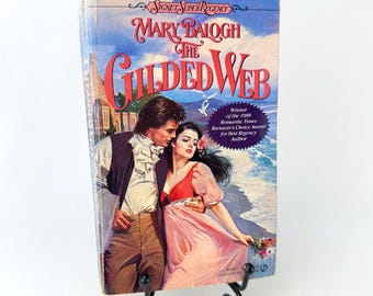The Gilded Web by Mary Balogh 1989 Signet Super Regency Romance Paperback