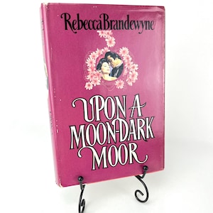Upon a Moon-Dark Moor di Rebecca Brandewyne 1988 1a edizione del club del libro copertina rigida con sovraccoperta