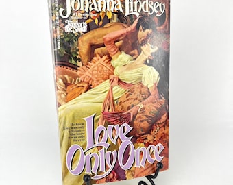 Love Only Once by Johanna Lindsey 1985 1st Printing Paperback w/Clinch Cover