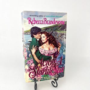 Attraverso un mare stellato di Rebecca Brandewyne 1989 Prima ristampa Brossura con copertina flessibile