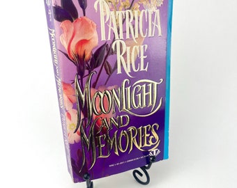 Moonlight and Memories par Patricia Rice 1ère impression signée, première impression broché avec couverture arrière