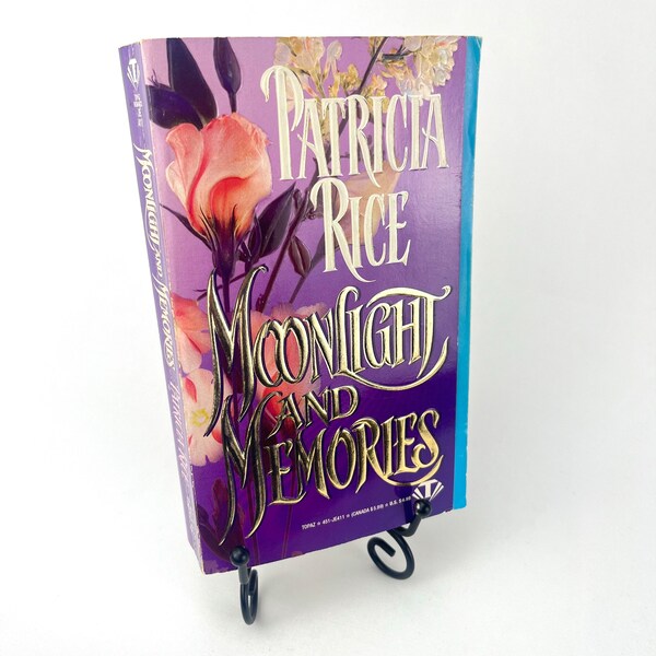 Moonlight and Memories by Patricia Rice Signed Copy 1st Printing Paperback w/Stepback Cover