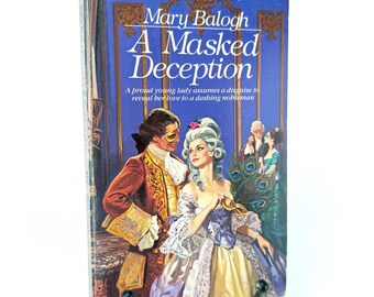 A Masked Deception by Mary Balogh 1985 Signet Regency Romance Paperback