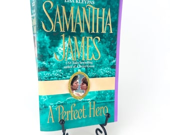 A Perfect Hero by Samantha James 1st Printing 2005 Paperback w/Stepback Cover