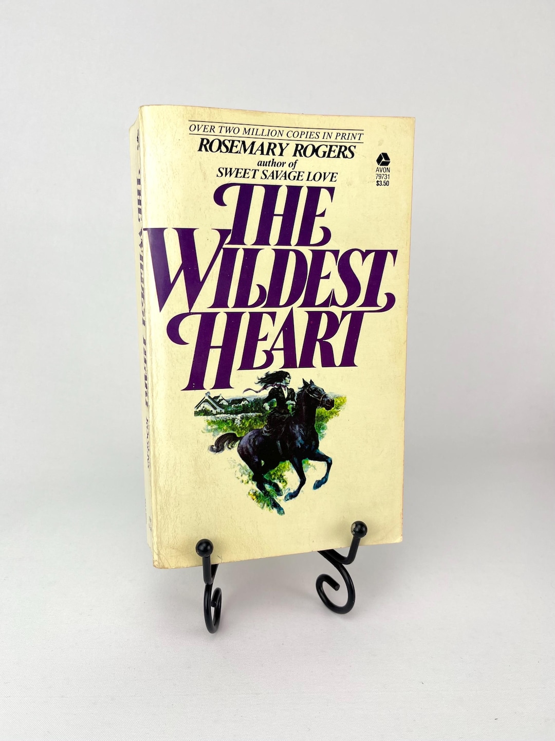 The Wildest Heart by Rosemary Rogers 1st Edition 1974 Paperback W