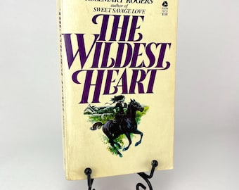 Nelson Roy Hattersleyハードカバー １９７４年 洋書 The Wildest Heart by Rosemary Rogers 1st Edition 1974 Paperback W