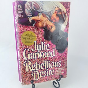 Desiderio ribelle di Julie Garwood Prima stampa tascabile Libro in brossura 1990 con copertina Clinch