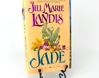 Jade by Jill Marie Landis 1991 1st Printing Paperback w/Stepback Cover