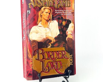 Border Lord by Arnette Lamb 1st Printing 1993 Paperback w/Stepback Cover