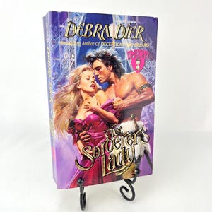 The Sorcerer's Lady di Debra Dier Timeswept Romance Copertina flessibile 1995 con copertina flessibile