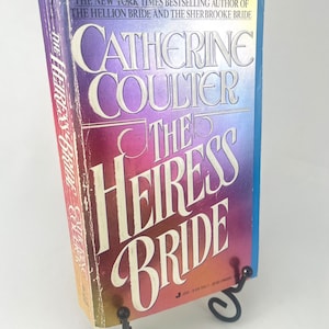 The Heiress Bride di Catherine Coulter prima stampa 1993 Libro in brossura con copertina stepback