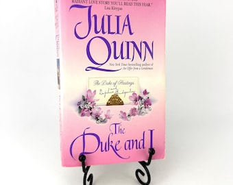 The Duke and I, Julia Quinn 1st Edition 2000 Paperback Clinch Cover Bridgerton #1