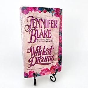 Wildest Dreams di Jennifer Blake, prima edizione tascabile, libro del 1994 con copertina posteriore