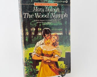 The Wood Nymph by Mary Balogh 1987 Signet Regency Romance Paperback