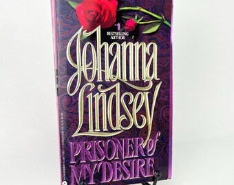 Prisoner of My Desire by Johanna Lindsey 2nd Printing 1991 Paperback w/Stepback Cover