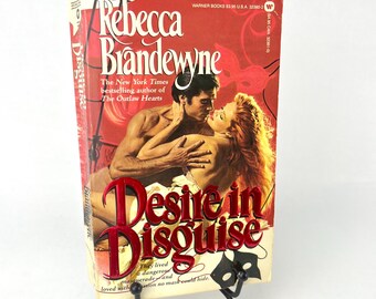 Desire in Disguise by Rebecca Brandewyne 1987 1st Printing Paperback w/Clinch Cover