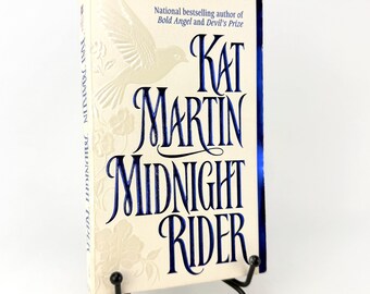Midnight Rider by Kat Martin 1st Edition Paperback 1996 w/Stepback Cover