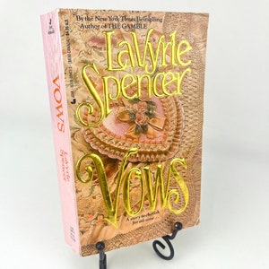 Vows di LaVyrle Spencer 1a edizione tascabile 1988 con copertina posteriore