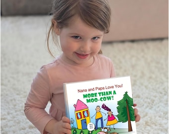 Grandparent personalized book for boy or girl