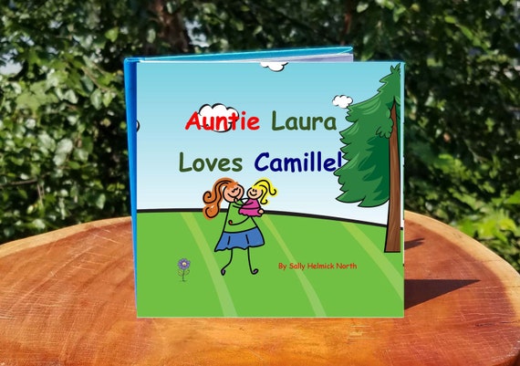 personalized children's book from aunt