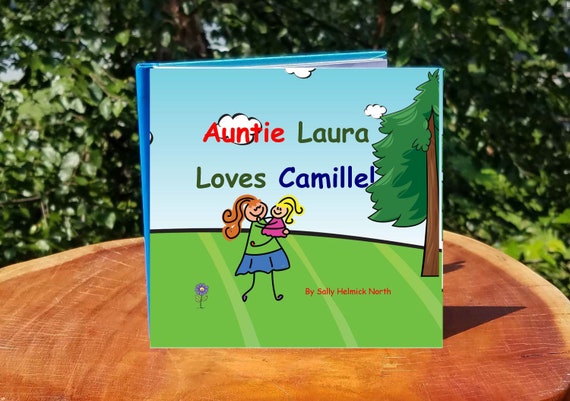 personalized book from aunt