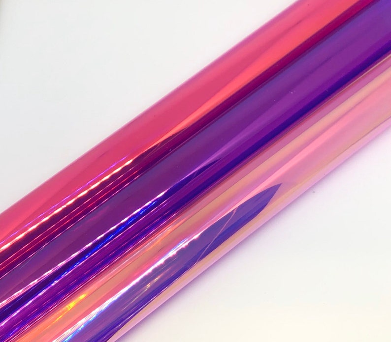 Iridescent Purple Translucent 8x11 PVC fabric Etsy