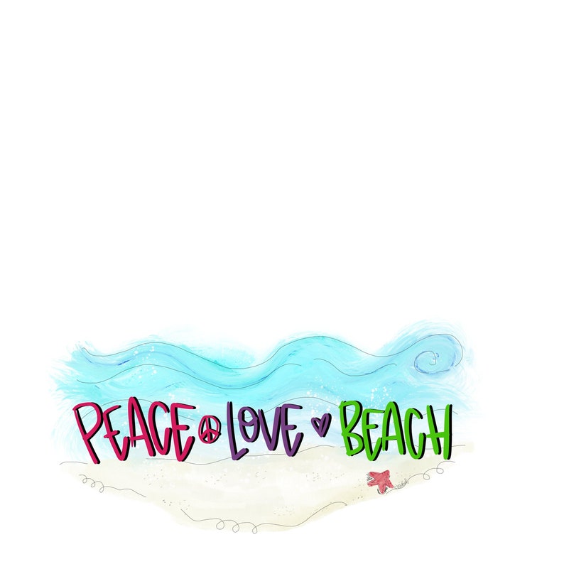 Free Free 299 Peace Love Beach Svg SVG PNG EPS DXF File