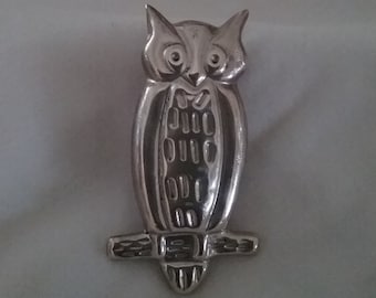 Spilla gufo in argento sterling, spilla gufo, spilla gufo in argento sterling, spilla gufo, spilla uccello