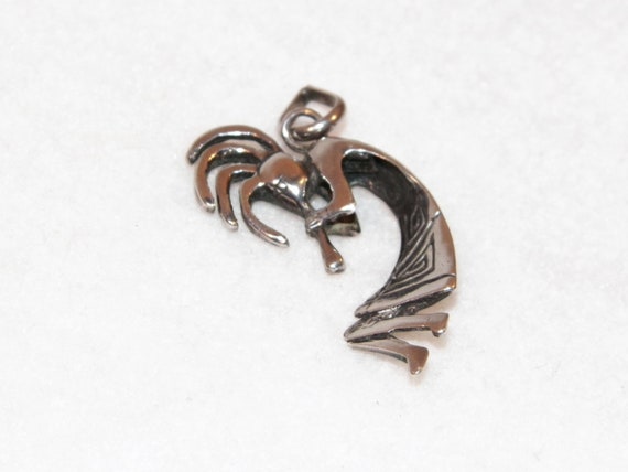 Sterling Silver Kokopelli Pendant, Kokopelli Pendant, Southwestern Pendant, Southwestern Spirit pendant, Aztec