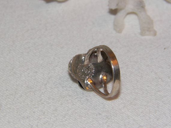 Vintage Sterling silver  Southwestern Style Ring … - image 6