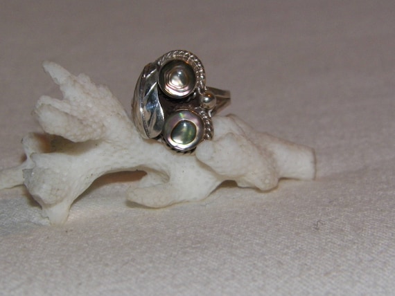 Vintage Sterling silver  Southwestern Style Ring … - image 1