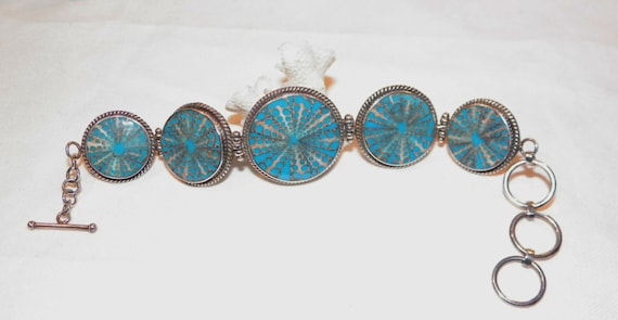 Vintage 70s tie dye style bracelet
