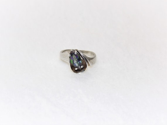 Sterling Silver Mystic topaz ring, Mothers day ring, Gift For Her, Topaz Gemstone, topaz ring, Mystic topaz ring