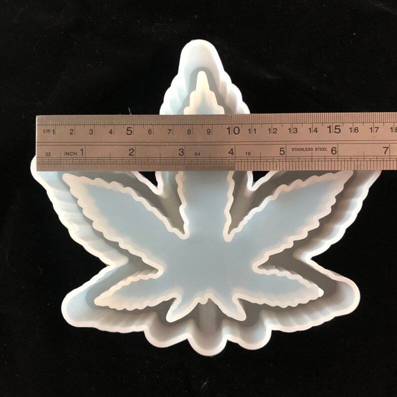 Marijuana leaf Ashtray mold weed ashtray rollup rolling Etsy