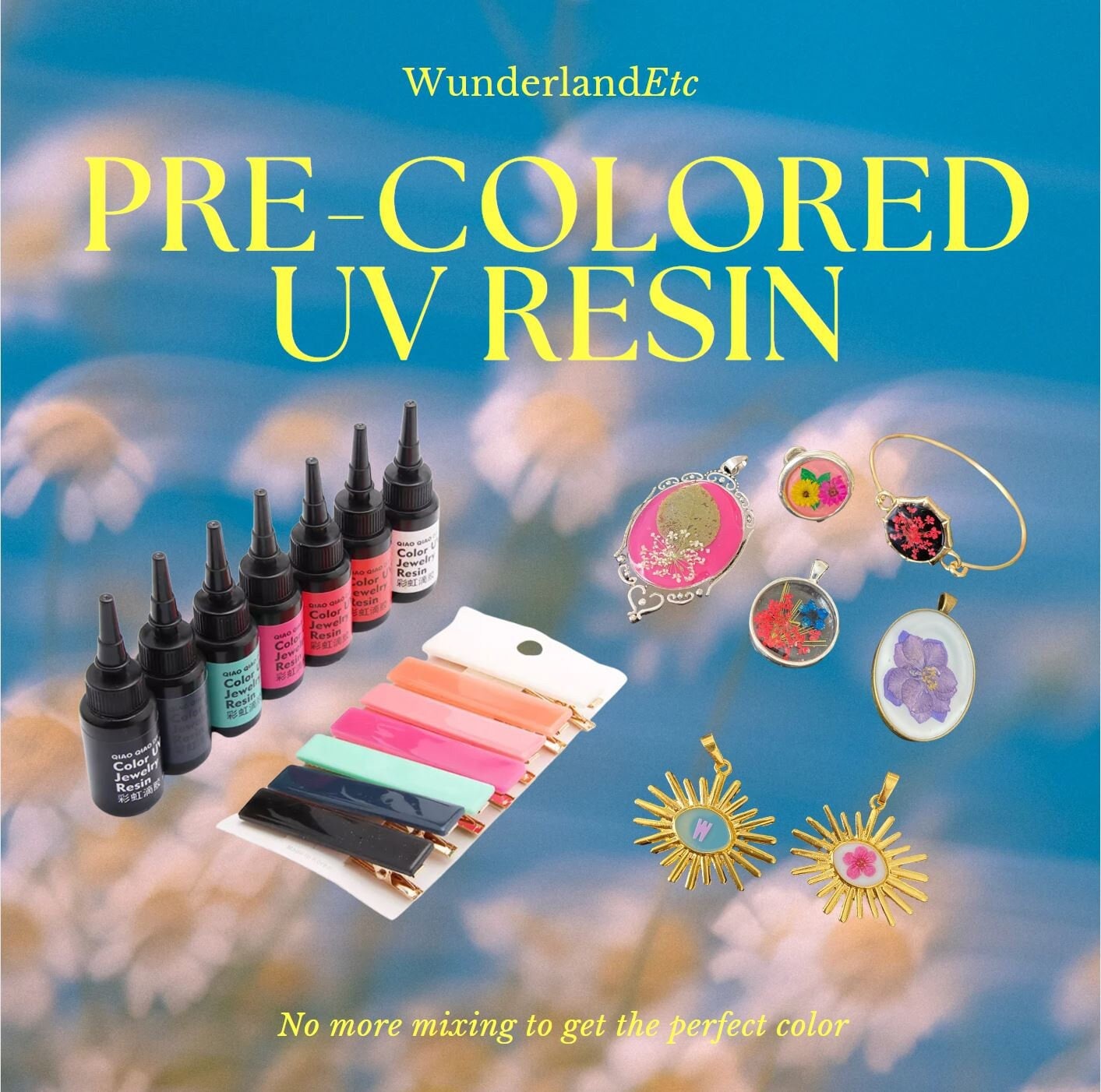 UV Resin - Liquid Craft Resin, Hard Type - for Doming, Bezels