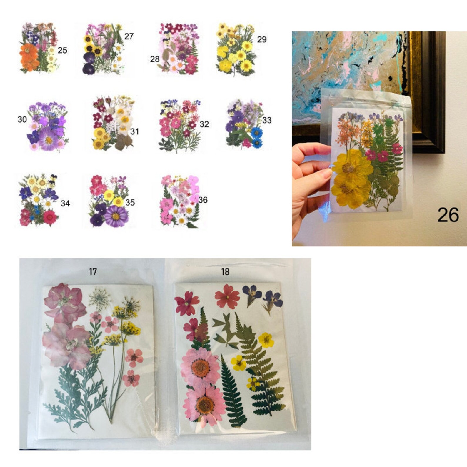 flower back packs