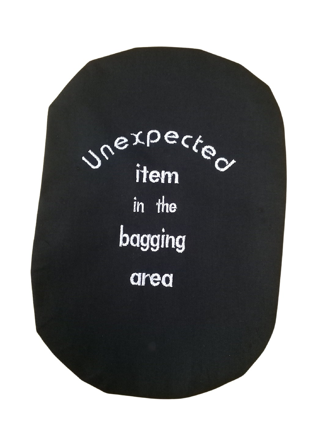 Funny & Stylish Black Cotton Stoma Bag Cover Unexplained Item Etsy