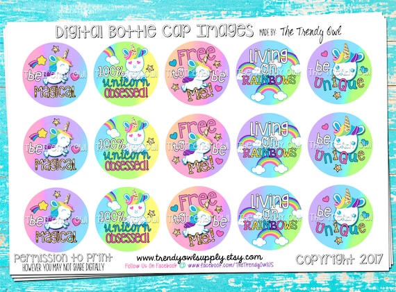 Bunnies inspired bottle cap images cabochon images 1 inch 25 mm printable images instant download