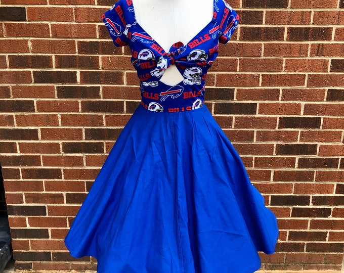 Ariene Dress in Lumberjack Beaver Fabric