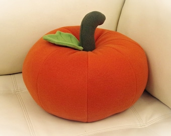 Pumpkin Pillow, Food Pillow, Toy Pillow, 3D Pillow