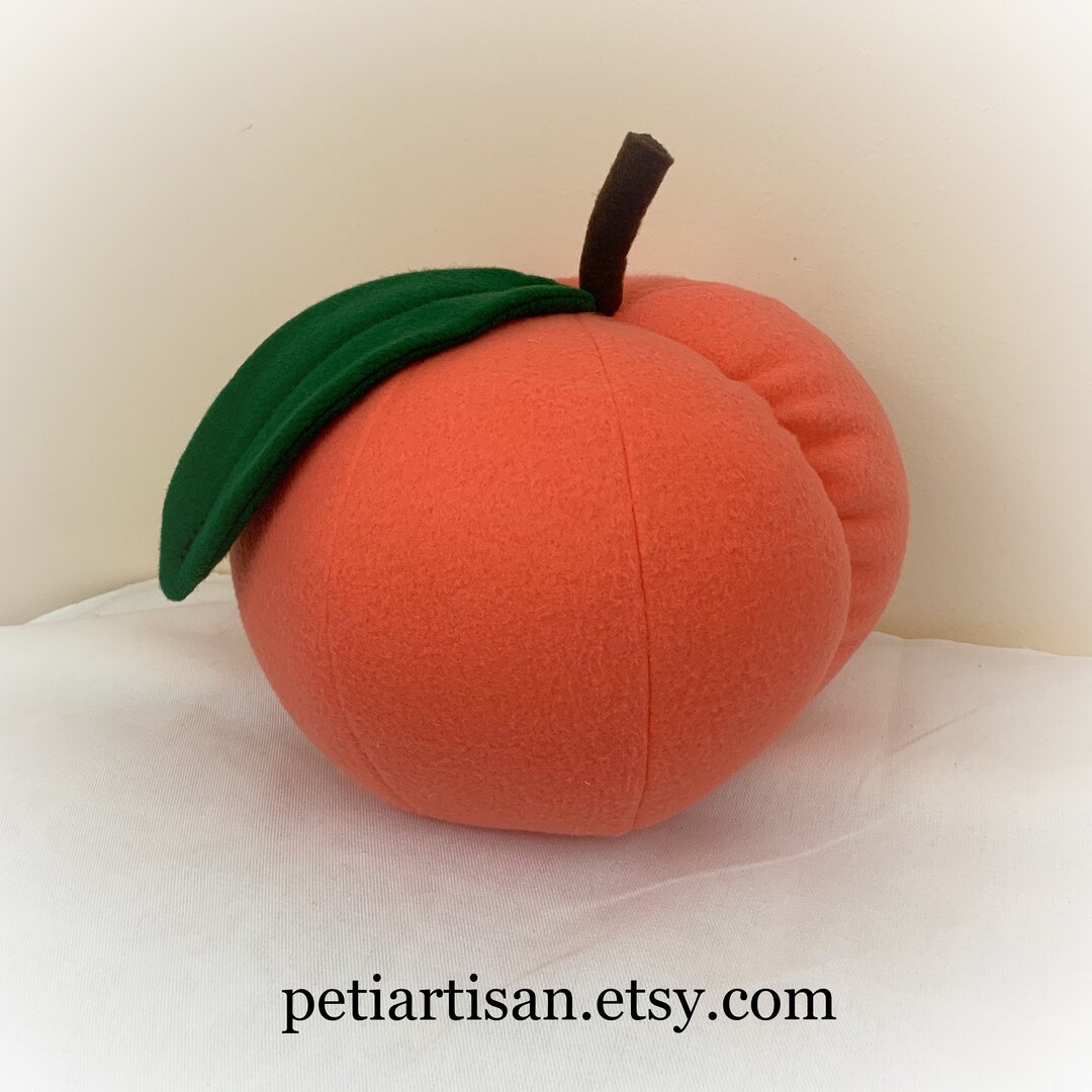 Apricot Pillowpeach Pillow Plum Pillow Food Pillow Toy Etsy