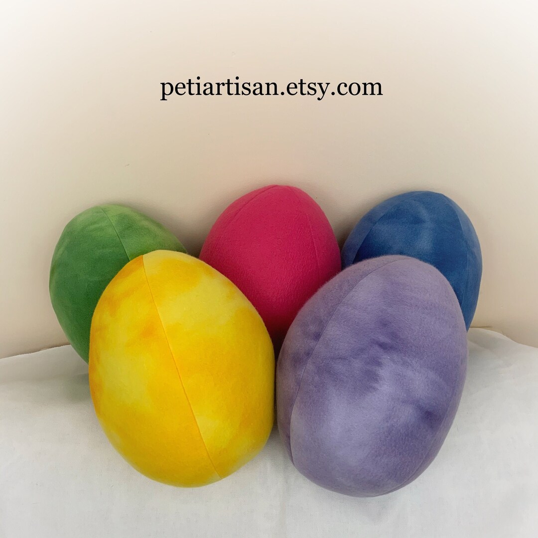 Easter Egg Shaped Pillow, Easter Pillow Collection Etsy
