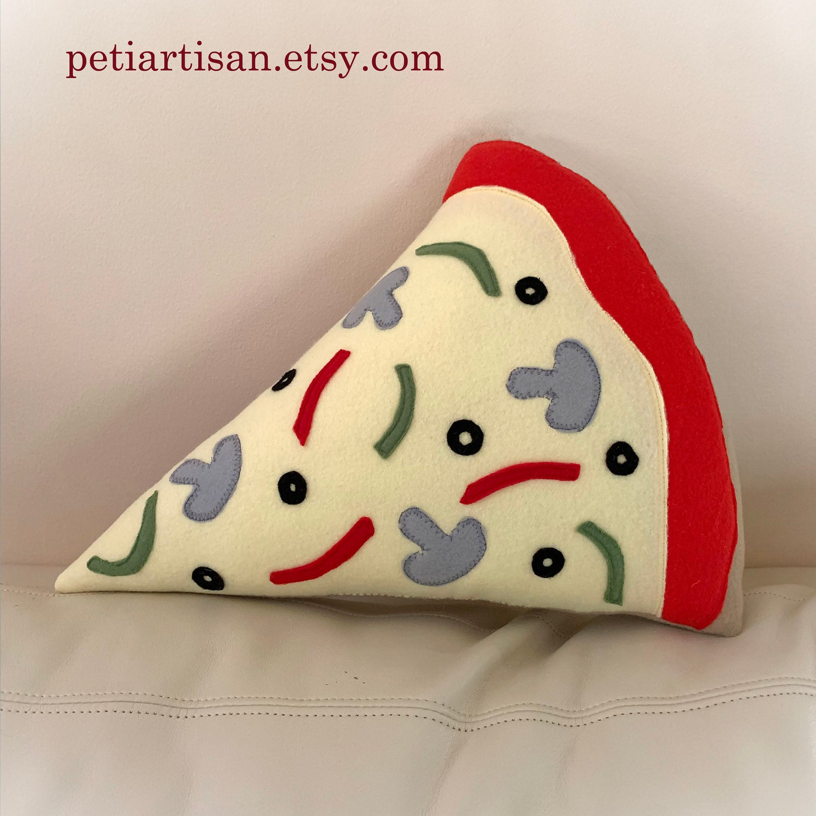 Pizza Pillow Pizza Slice Pillow Food Pillow Toy Pillow 3D | Etsy