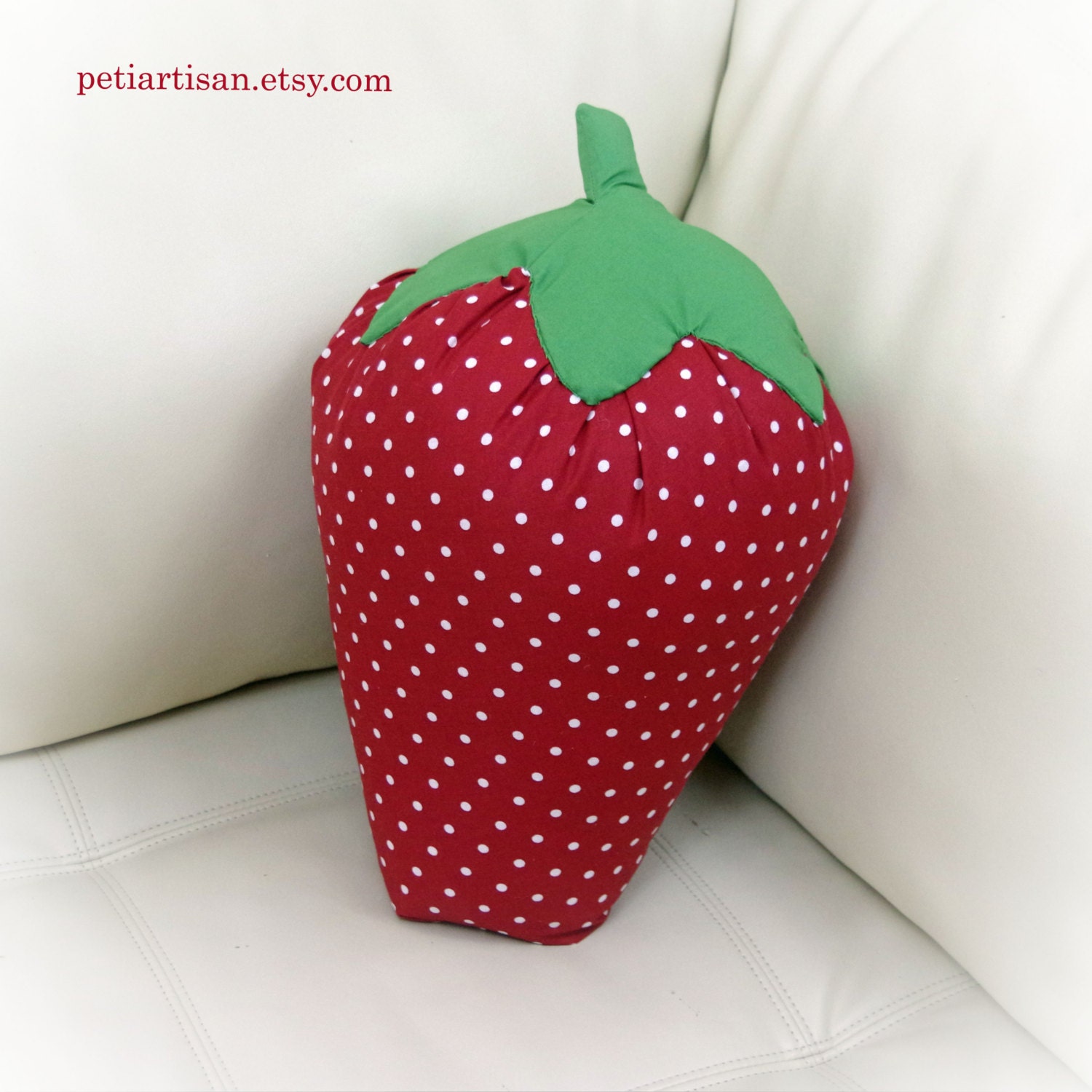 strawberry shaped pillow