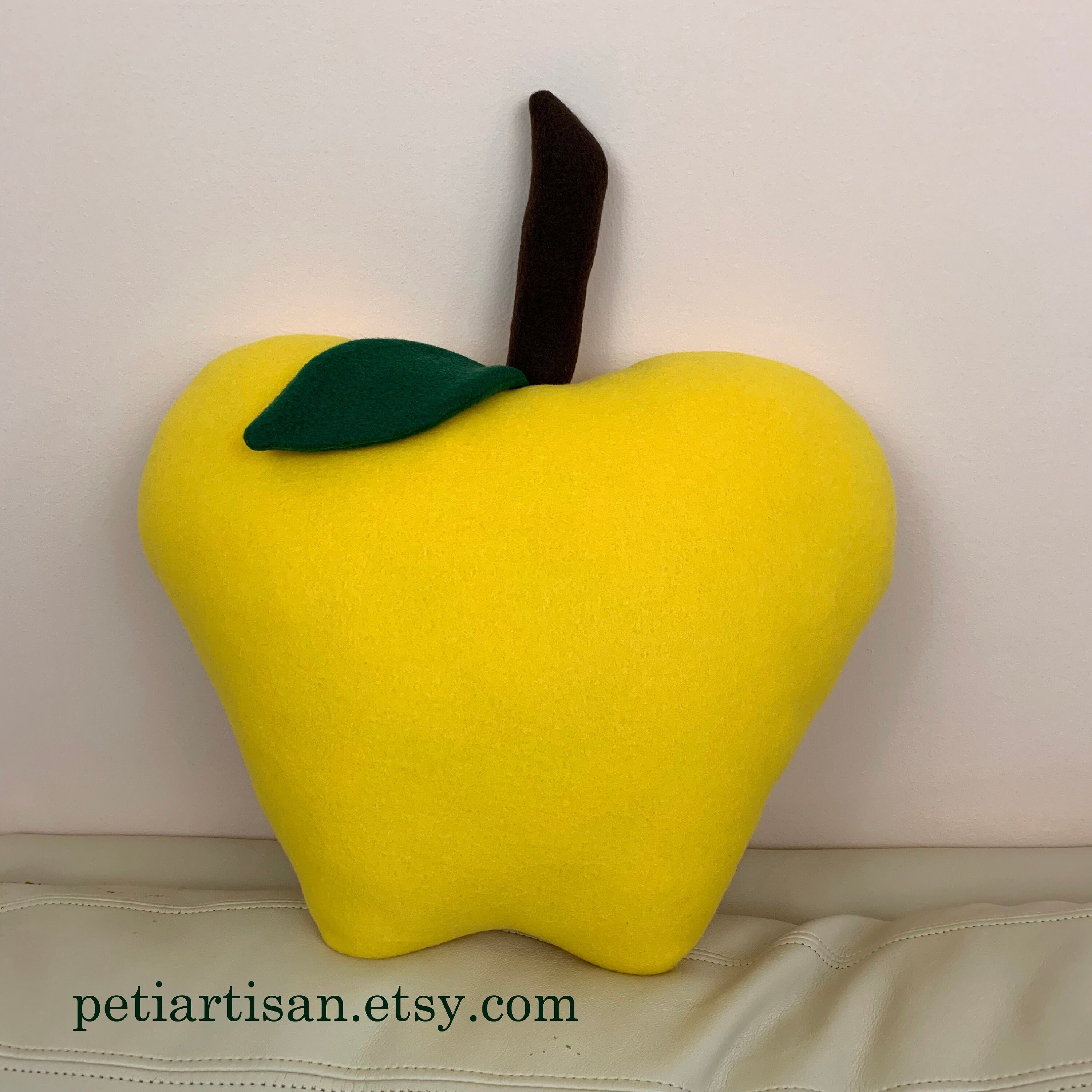 Apple Shaped Pillow Apple PillowGreen AppleRed Apple Toy Etsy