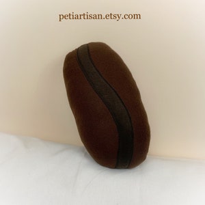 Coffee Bean Pillow, Cookie Pillow, Sandwich Cookie,Food Pillow,