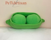 Two peas in a pod Pillow, Peas in a pod Pillow, Peas Pillow, Food Pillow, Fruit Pillow