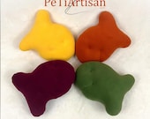 Goldfish Cracker Pillow, Rainbow Goldfish Pillow, Biscuit Pillow, Cracker Pillow, Food Pillow